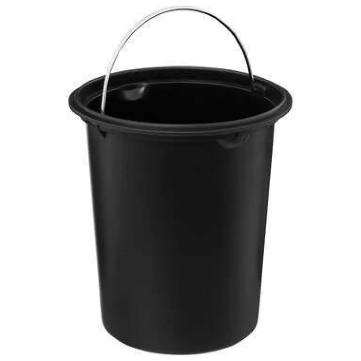 LINEA SOFTCLOSE - PATTUMIERA BAGNO 3LT OTTANIO E NERO