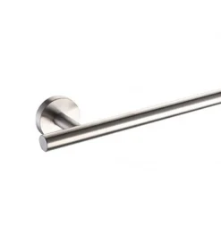 LINEA STEEL - PORTA ASCIUGAMANI SPAZZOLATO CM 45