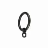 LINEA ANTIQUE - SET 8 ANELLI PER TENDA IN METALLO COLORE NERO-ORO : vendita online LINEA ANTIQUE - SET 8 ANELLI PER TENDA IN METALLO COLORE NERO-ORO in offerta