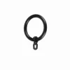 LINEA ANTIQUE - SET 8 ANELLI PER TENDA IN METALLO COLORE NERO : vendita online LINEA ANTIQUE - SET 8 ANELLI PER TENDA IN METALLO COLORE NERO in offerta