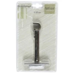 LINEA ANTIQUE - SUPPORTO PARETE ESTENSIBILE 13,4-20CM COLORE NERO-ORO : vendita online LINEA ANTIQUE - SUPPORTO PARETE ESTENSIBILE 13,4-20CM COLORE NERO-ORO in offerta