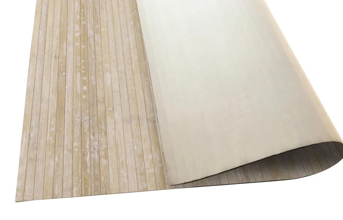 LINEA BAMBOO COOL - TAPPETO IN BAMBU' GESSO 50X140CM: vendita online LINEA BAMBOO COOL - TAPPETO IN BAMBU' GESSO 50X140CM in offerta