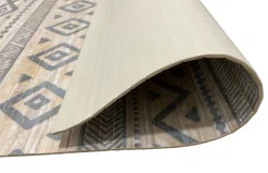 LINEA BAMBOO COOL - TAPPETO IN BAMBU' ETNIC BIANCO-GRIGIO 80X150CM: vendita online LINEA BAMBOO COOL - TAPPETO IN BAMBU' ETNIC BIANCO-GRIGIO 80X150CM in offerta