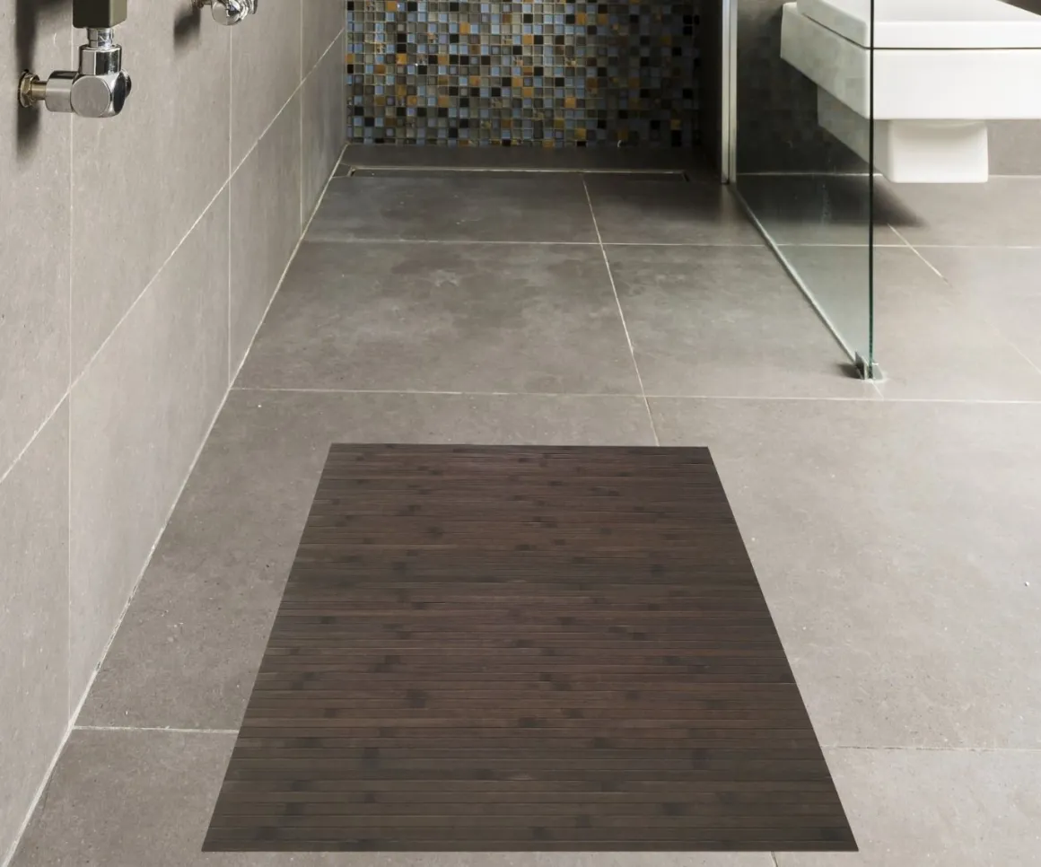 LINEA BAMBOO COOL - TAPPETO IN BAMBU' CASTAGNO 50X140CM: vendita online LINEA BAMBOO COOL - TAPPETO IN BAMBU' CASTAGNO 50X140CM in offerta