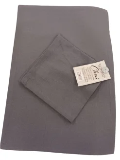 LINEA CHOU - SET AMERICANO IN COTONE TRAPUNTATO GRIGIO: vendita online LINEA CHOU - SET AMERICANO IN COTONE TRAPUNTATO GRIGIO in offerta