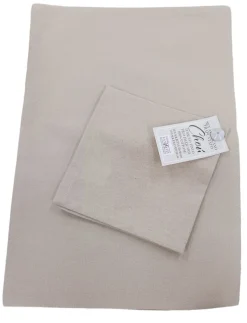 LINEA CHOU - SET AMERICANO IN COTONE TRAPUNTATO TORTORA: vendita online LINEA CHOU - SET AMERICANO IN COTONE TRAPUNTATO TORTORA in offerta