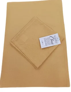 LINEA CHOU - SET AMERICANO IN COTONE TRAPUNTATO OCRA: vendita online LINEA CHOU - SET AMERICANO IN COTONE TRAPUNTATO OCRA in offerta