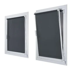 LINEA CLIP&FIX - TENDA A RULLO OSCURANTE GRIGIO GRAFITE 60X180CM: vendita online LINEA CLIP&FIX - TENDA A RULLO OSCURANTE GRIGIO GRAFITE 60X180CM in offerta