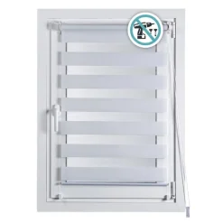 LINEA CLIP&FIX - TENDA NOTTE E GIORNO BIANCA 60X180CM: vendita online LINEA CLIP&FIX - TENDA NOTTE E GIORNO BIANCA 60X180CM in offerta