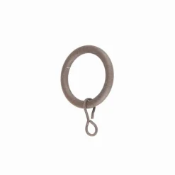 LINEA COLONIAL - SET 8 ANELLI PER TENDA IN METALLO COLORE RUGGINE: vendita online LINEA COLONIAL - SET 8 ANELLI PER TENDA IN METALLO COLORE RUGGINE in offerta