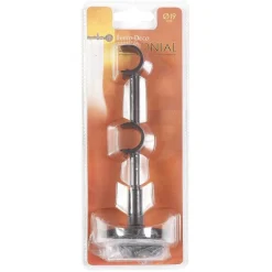 LINEA COLONIAL - SUPPORTO PARETE DOPPIO COLORE NERO: vendita online LINEA COLONIAL - SUPPORTO PARETE DOPPIO COLORE NERO in offerta