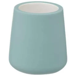 LINEA COLORS RUBBER - PORTASCOPINO CELESTE E CROMO