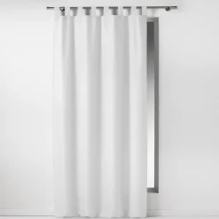 LINEA ESSENTIEL - TENDA CON PASSANTI IN POLIESTERE UNITO 140X260CM BIANCO: vendita online LINEA ESSENTIEL - TENDA CON PASSANTI IN POLIESTERE UNITO 140X260CM BIANCO in offerta