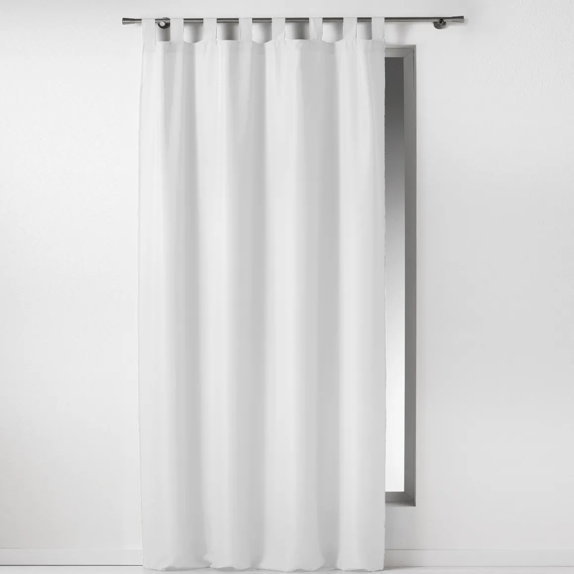LINEA ESSENTIEL - TENDA CON PASSANTI IN POLIESTERE UNITO 140X260CM BIANCO: vendita online LINEA ESSENTIEL - TENDA CON PASSANTI IN POLIESTERE UNITO 140X260CM BIANCO in offerta
