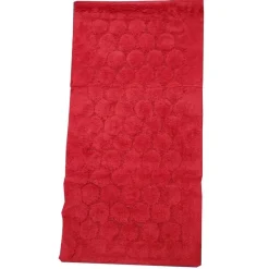 LINEA FOGLIA - TAPPETO BAGNO 70X140 CM ROSSO : vendita online LINEA FOGLIA - TAPPETO BAGNO 70X140 CM ROSSO in offerta