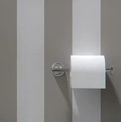 LINEA GENZIANA - PORTA ROTOLO CROMO