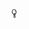 LINEA IDEAS 12 - SET 6 ANELLI PER TENDA IN METALLO MOD. PIATTO COLORE NERO : vendita online LINEA IDEAS 12 - SET 6 ANELLI PER TENDA IN METALLO MOD. PIATTO COLORE NERO in offerta