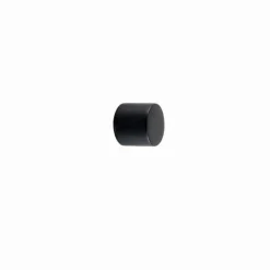 LINEA IDEAS 12 - SET 2 FINALI PER TENDA IN METALLO MOD. TAPPO COLORE NERO: vendita online LINEA IDEAS 12 - SET 2 FINALI PER TENDA IN METALLO MOD. TAPPO COLORE NERO in offerta