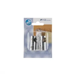 LINEA IDEAS 12 - SET 2 SUPPORTI IN METALLO CILINDRO 3CM COLORE CROMATO: vendita online LINEA IDEAS 12 - SET 2 SUPPORTI IN METALLO CILINDRO 3CM COLORE CROMATO in offerta