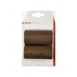 LINEA IDEAS WOOD - SET 2 FINALI PER TENDA MOD. CILINDRO COLORE ZEBRANO : vendita online LINEA IDEAS WOOD - SET 2 FINALI PER TENDA MOD. CILINDRO COLORE ZEBRANO in offerta