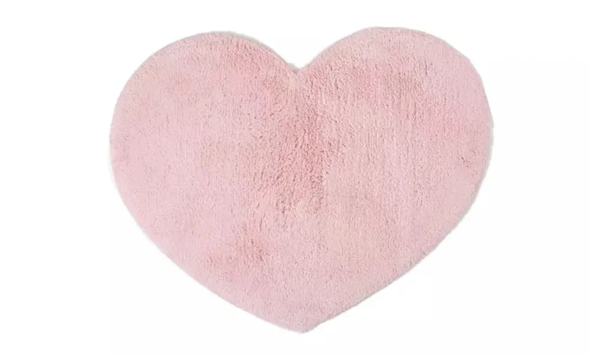 LINEA JANE - TAPPETO BAGNO A FORMA DI CUORE CIPRIA: vendita online LINEA JANE - TAPPETO BAGNO A FORMA DI CUORE CIPRIA in offerta