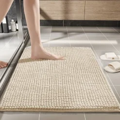 LINEA JOY - TAPPETO BAGNO 55X110 CM PANNA: vendita online LINEA JOY - TAPPETO BAGNO 55X110 CM PANNA in offerta