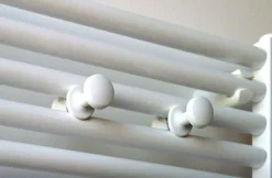 LINEA LIU' - SET 2 PZ APPENDINI PER TERMOSIFONI MOD. CLASSICO BIANCHI