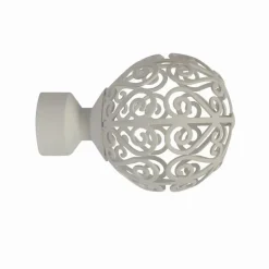 LINEA LOFT - FINALE PER TENDA MOD. SFERA SPIRALI COLORE BIANCO : vendita online LINEA LOFT - FINALE PER TENDA MOD. SFERA SPIRALI COLORE BIANCO in offerta