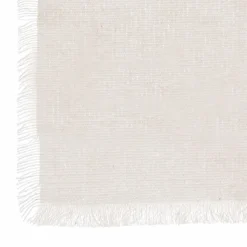 LINEA MAHA - RUNNER IN COTONE CM 38X140 BIANCO: vendita online LINEA MAHA - RUNNER IN COTONE CM 38X140 BIANCO in offerta