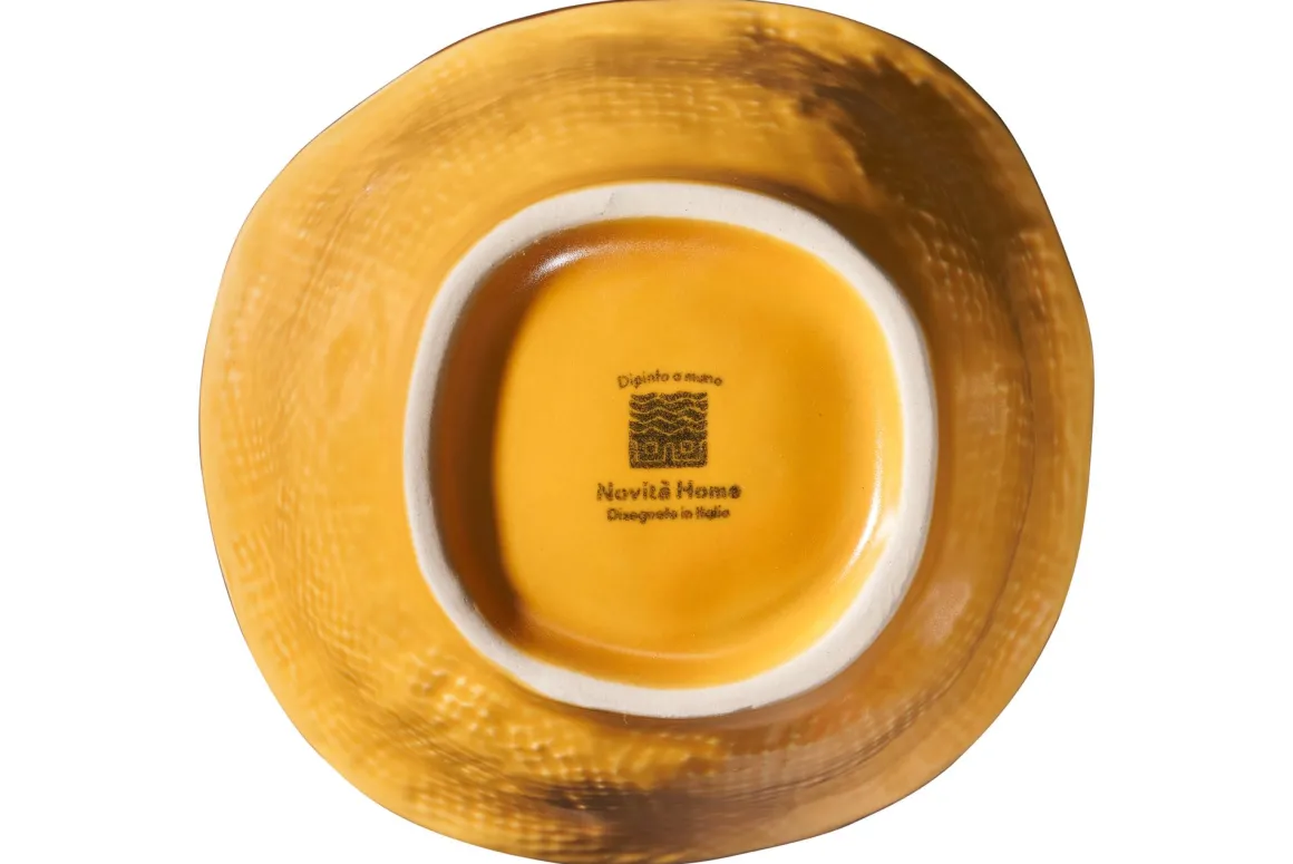 LINEA MEDITERRANEO - CIOTOLA FRUTTA IN GRES 320ML ASSORTITO