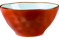 LINEA MEDITERRANEO - INSALATIERA PICCOLA IN GRES DIAM 17CM H 8CM ASSORTITO