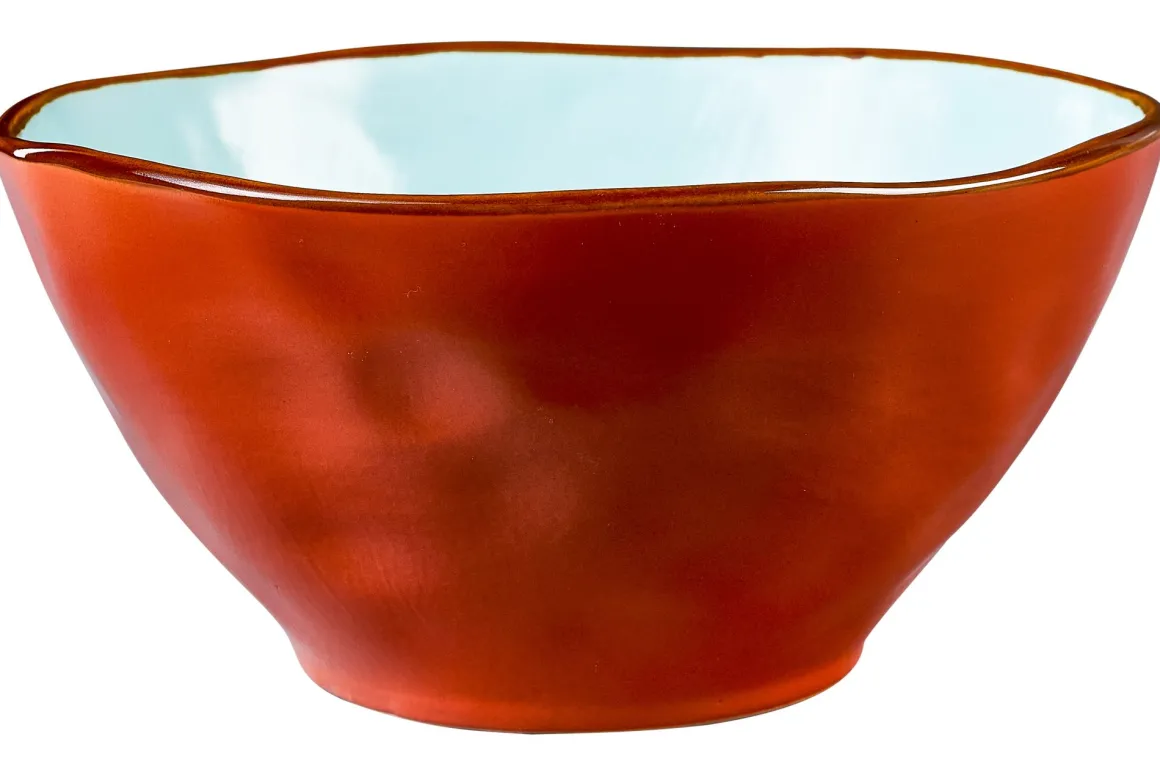 LINEA MEDITERRANEO - INSALATIERA PICCOLA IN GRES DIAM 17CM H 8CM ASSORTITO