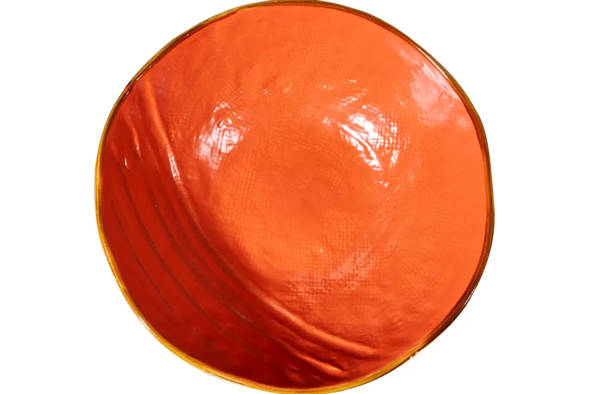LINEA MEDITERRANEO - INSALATIERA GRANDE IN GRES DIAM 27CM H 11CM ASS.