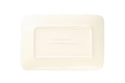 LINEA MEDITERRANEO - PIATTO RETTANGOLARE GRES GIALLO 27X19CM