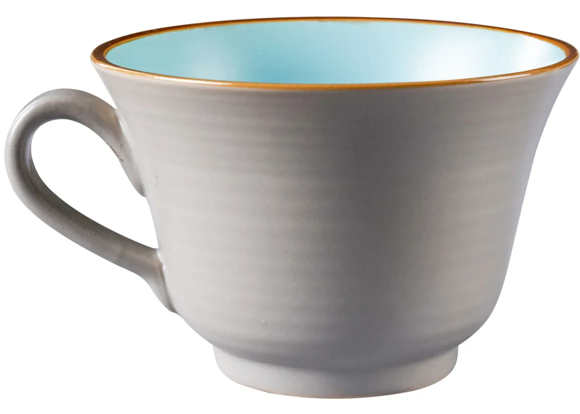 LINEA MEDITERRANEO - TAZZA COLAZIONE IN GRES 350ML ASSORTITO