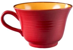LINEA MEDITERRANEO - TAZZA COLAZIONE IN GRES 350ML ASSORTITO