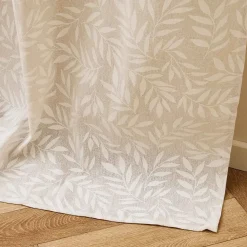 LINEA NAYA - TENDA CON OCCHIELLI IN POLICOTONE 140X280 NATURALE : vendita online LINEA NAYA - TENDA CON OCCHIELLI IN POLICOTONE 140X280 NATURALE in offerta
