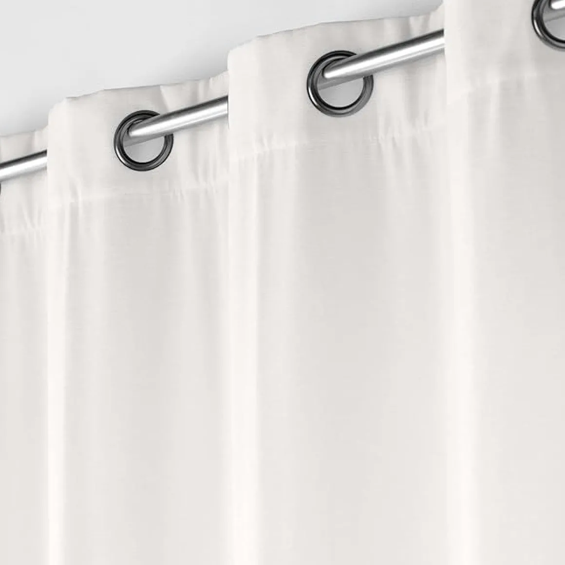 LINEA NOVANA - TENDA CON OCCHIELLI IN VELLUTO UNITO 135X260CM BIANCO: vendita online LINEA NOVANA - TENDA CON OCCHIELLI IN VELLUTO UNITO 135X260CM BIANCO in offerta