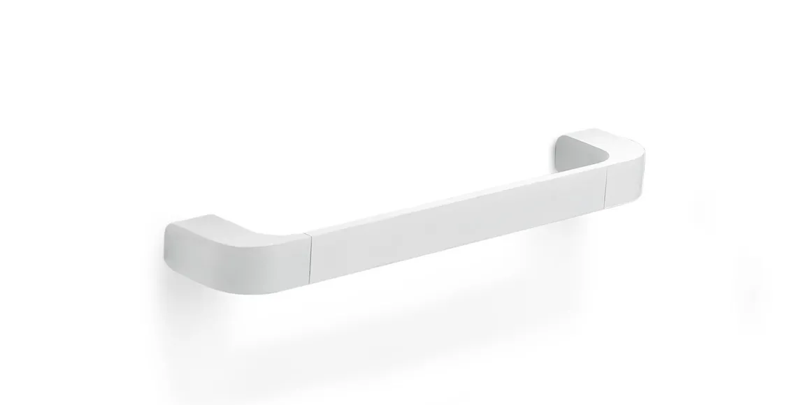 LINEA OUTLINE - PORTA ASCIUGAMANI CM 35 BIANCO MATT