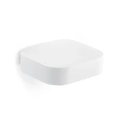 LINEA OUTLINE - PORTA SAPONE BIANCO MATT