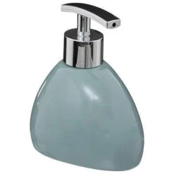 LINEA SILK - DISPENSER SAPONE CELESTE E CROMO