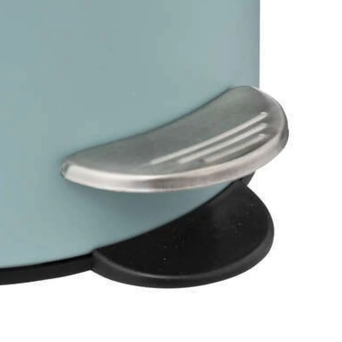 LINEA SOFTCLOSE - PATTUMIERA BAGNO 3LT CELESTE E NERO