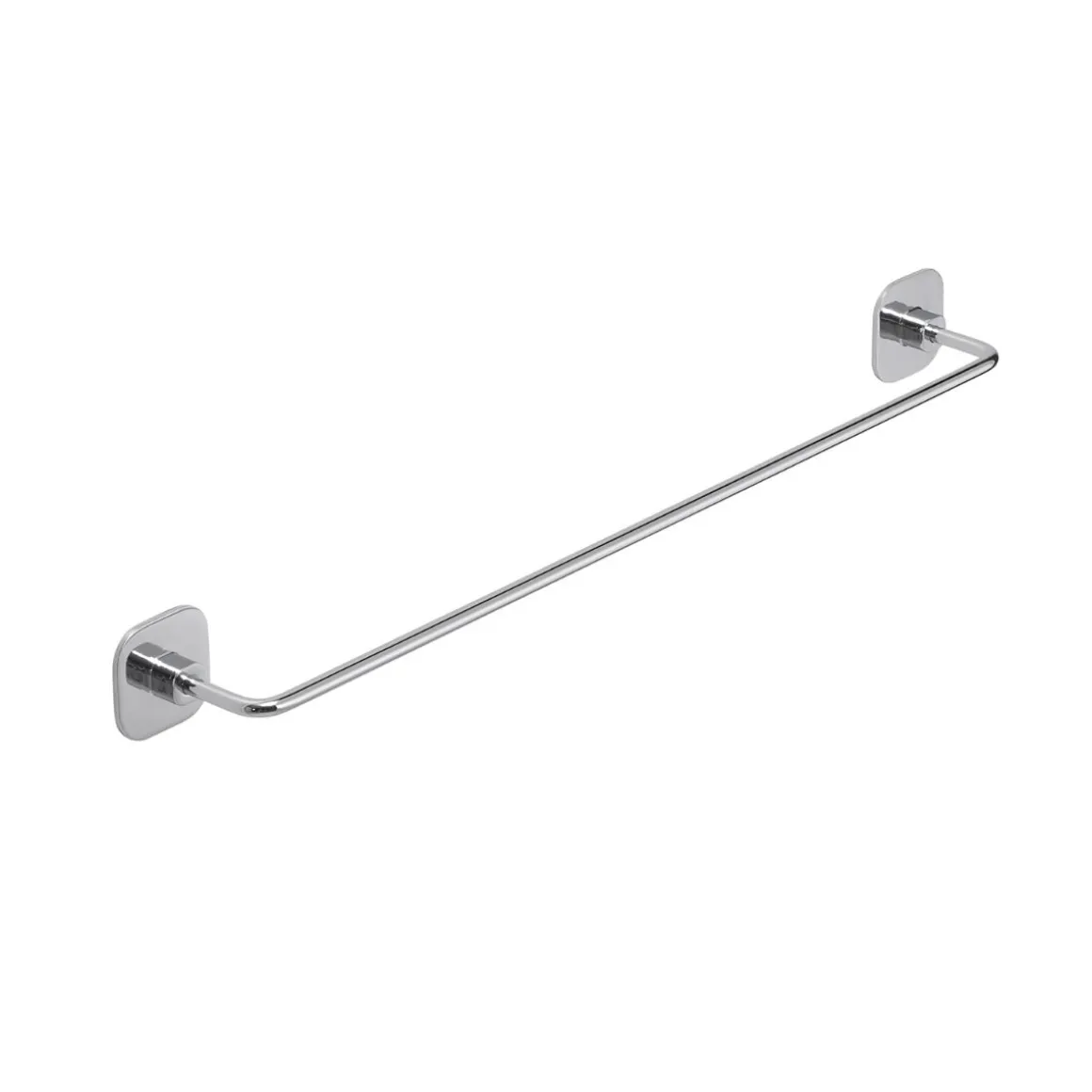LINEA TEIDE - PORTA ASCIUGAMANO CROMATO IN ACCIAIO INOX 45X6,7X5,3CM
