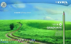 LYRA - GRADUATE SCATOLA 36 MATITE COLORATE : vendita online LYRA - GRADUATE SCATOLA 36 MATITE COLORATE in offerta