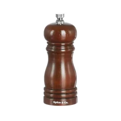 MACINA PEPE/SALE UNIVERSALE IN LEGNO NOCE H. 13.5CM