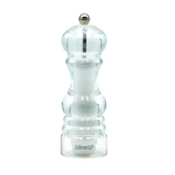 MACINA SALE MILANO IN ACRILICO TRASPARENTE H. 17.5CM