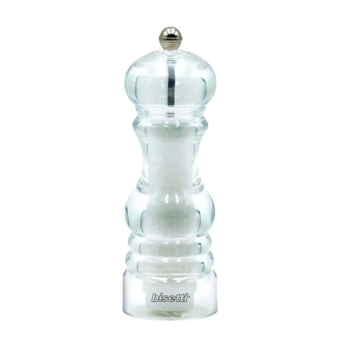MACINA SALE MILANO IN ACRILICO TRASPARENTE H. 17.5CM