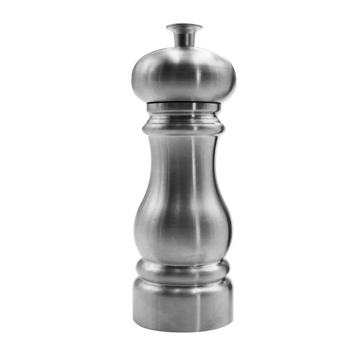 MACINA SALE PANAREA ACCIAIO SPAZZOLATO CHIARO H. 17CM