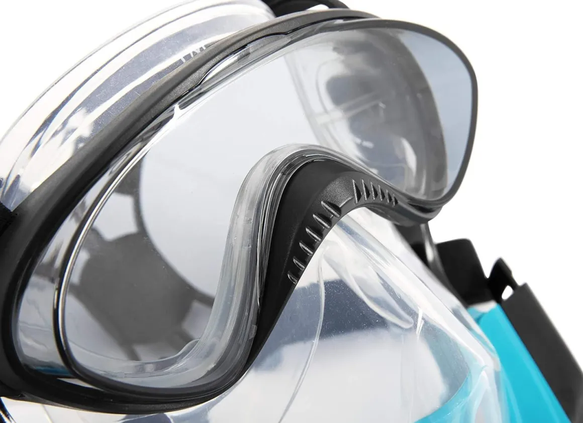 Maschera per Snorkeling Hydro Pro: set maschera con Boccaglio per snorkeling