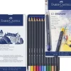 Matite goldfaber permanent: astuccio da 12 matite colorate